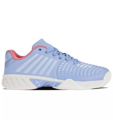 K-Swiss Express Light 3 Women's Shoes in Blue and White | IPONTENNIS