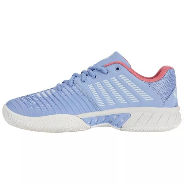 K-Swiss Express Light 3 Women's Shoes in Blue and White | IPONTENNIS