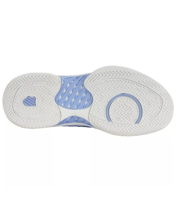 K-Swiss Express Light 3 Women's Shoes in Blue and White | IPONTENNIS