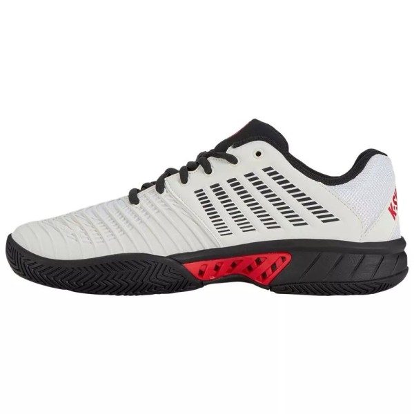 K-Swiss Express Light 3 White Black shoes | IPONTENNIS
