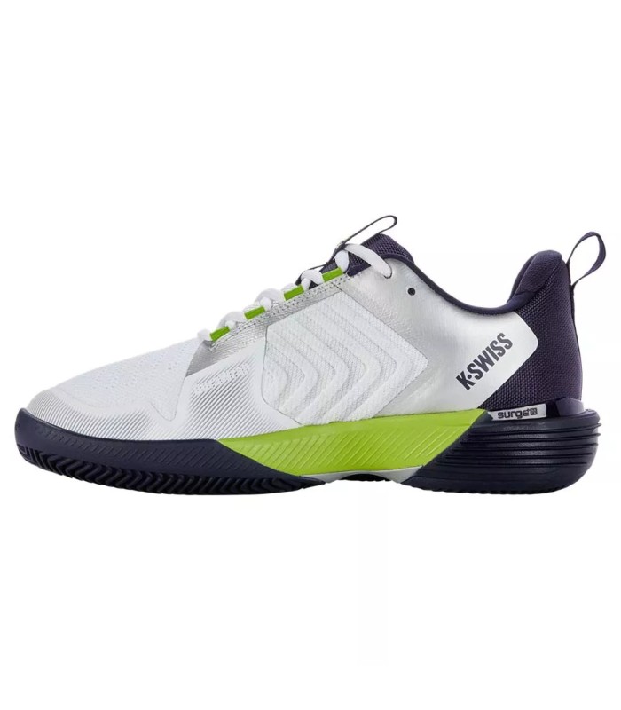 Zapatillas K-Swiss Ultrashot 3 HB Blanco / Azul Grisáceo 2