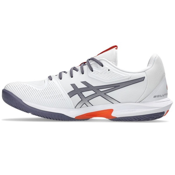 Zapatillas Asics Gel Solution Speed FF 3 Blanco / Malva / Naranja 2