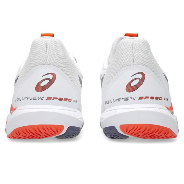 Zapatillas Asics Gel Solution Speed FF 3 Blanco / Malva / Naranja 5