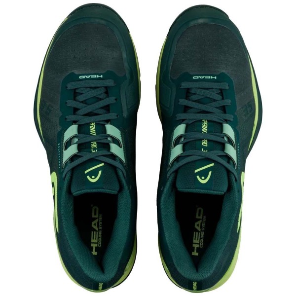 Head Sprint Pro 3.5 Green shoes | IPONTENNIS