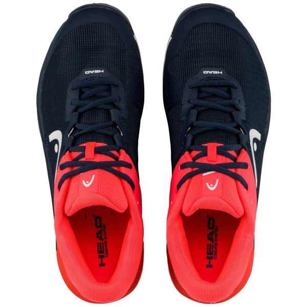 Tenis Head Revolt Evo 2.0 Preto Vermelho | IPONTENNIS