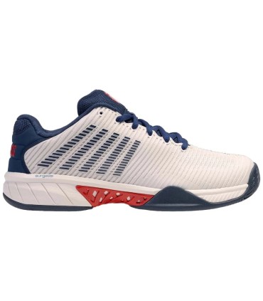 K-Swiss Hypercourt Express 2 White Blue shoes | IPONTENNIS