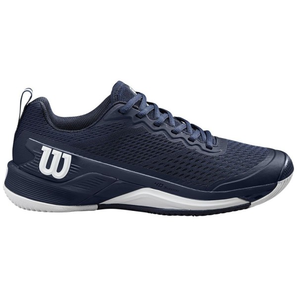 Wilson Rush Pro 4.5 Navy Blue Shoes | IPONTENNIS