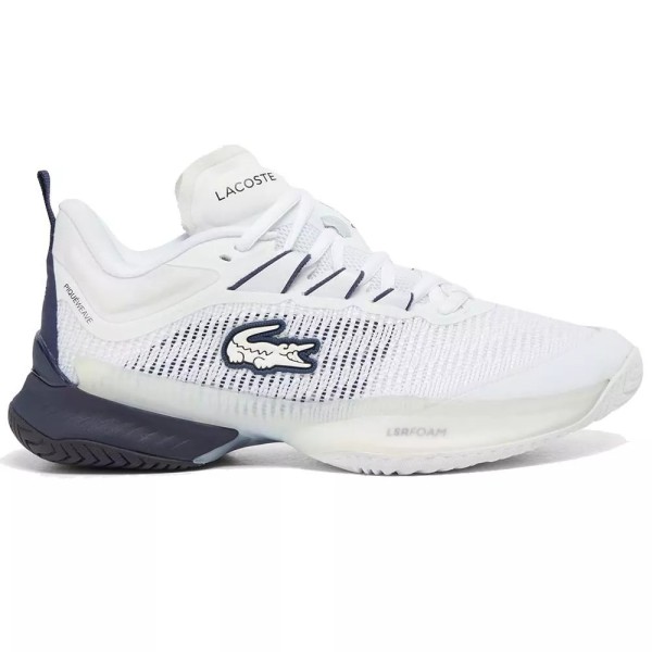Tenis Lacoste AG-LT23 Ultra Mulher Brancas Azul Marinho | IPONTENNIS