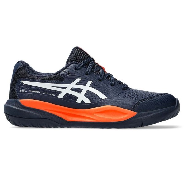 Asics Gel Resolution X GS Junior Navy Blue shoes | IPONTENNIS
