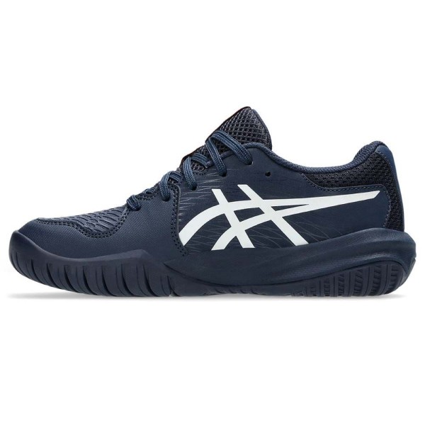 Asics Gel Resolution X GS Junior Navy Blue shoes | IPONTENNIS