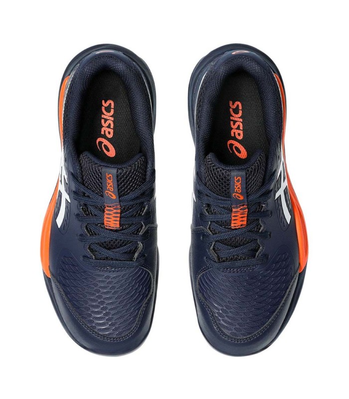 Tenis Asics Gel Resolution X GS Júnior Azul Marinho | IPONTENNIS