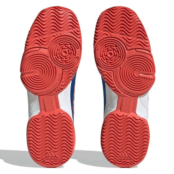 Tenis Adidas Barricade Júnior Azul Vermelho | IPONTENNIS