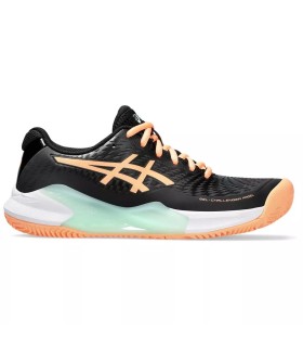 Tenis Asics Gel Challenger 14 Padel Mulher Preto Coral | IPONTENNIS