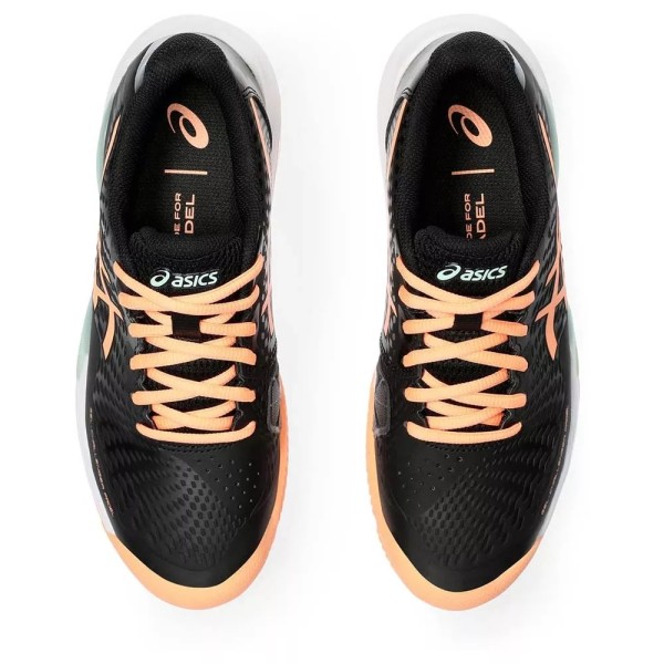 Asics Gel Challenger 14 Padel Women's Tennis Shoes Black Coral | IPONTENNIS