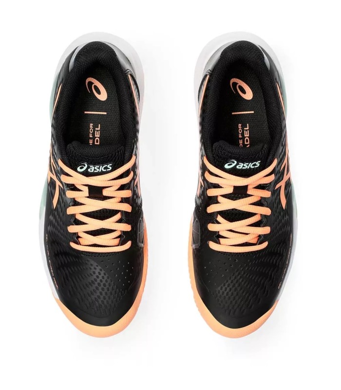 Asics Gel Challenger 14 Padel Women's Tennis Shoes Black Coral | IPONTENNIS