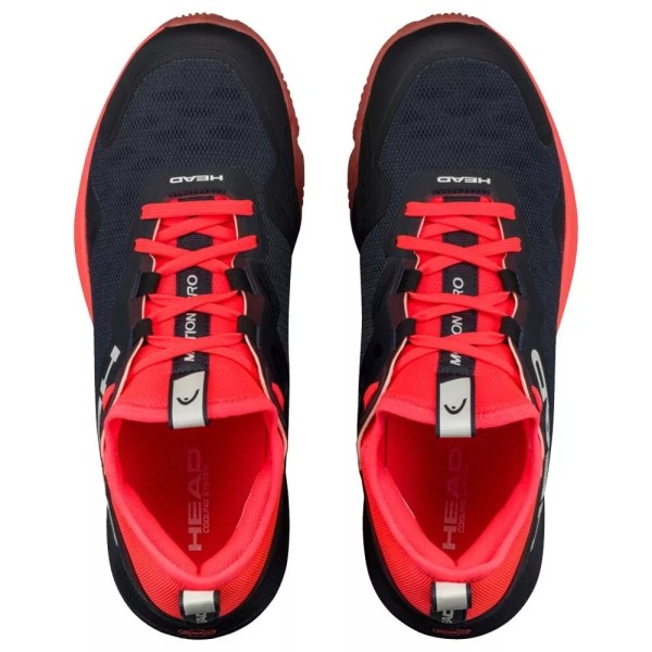 Zapatillas Head Motion Pro Padel Negro / Rojo 4