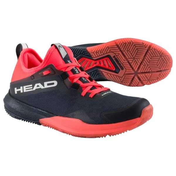 Head Motion Pro Padel Black Red Shoes | IPONTENNIS
