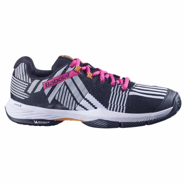 Tenis Babolat Sensa Mulher Preto Rosa | IPONTENNIS