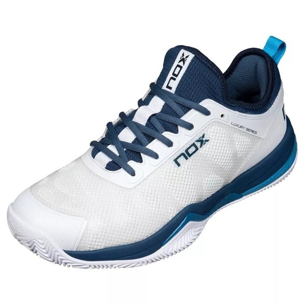 Nox Nerbo White Blue Shoes | IPONTENNIS