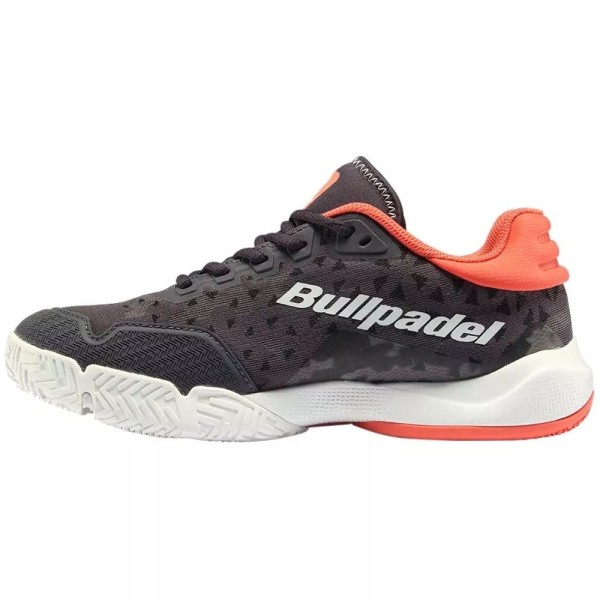 Tenis Bullpadel Flow 24I Mulher Preto Laranja | IPONTENNIS
