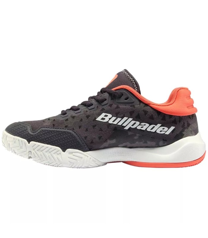 Tenis Bullpadel Flow 24I Mulher Preto Laranja | IPONTENNIS