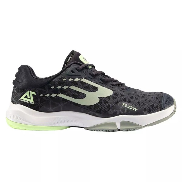 Zapatillas Bullpadel Flow 24V Mujer Negro / Verde 1