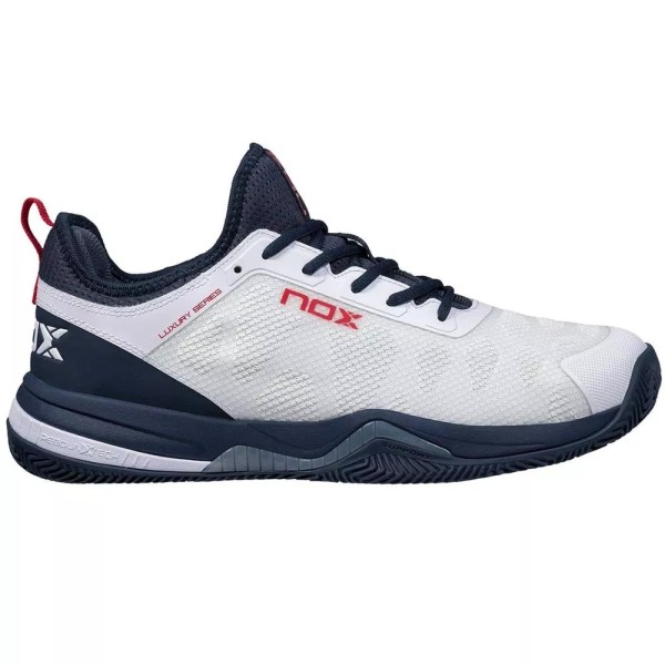 Nox Nerbo White Navy Blue Shoes | IPONTENNIS
