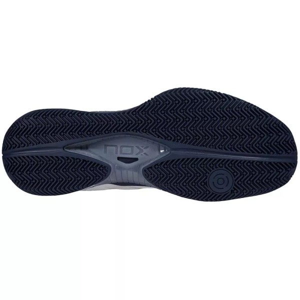 Nox Nerbo White Navy Blue Shoes | IPONTENNIS