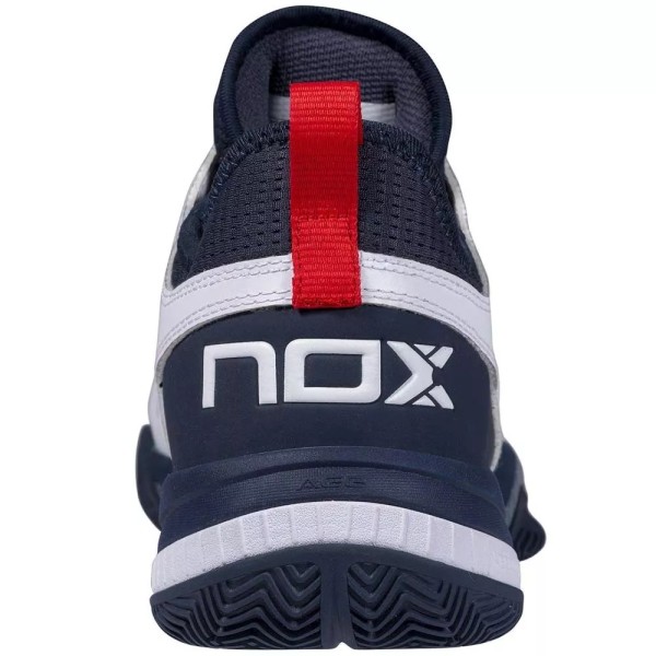 Nox Nerbo White Navy Blue Shoes | IPONTENNIS