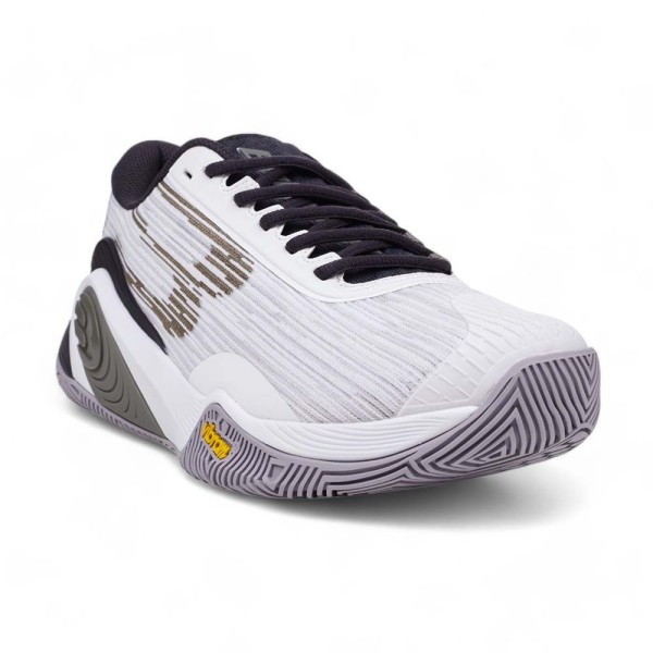 Zapatillas Bullpadel Hack Vibram 25V Blancas 3