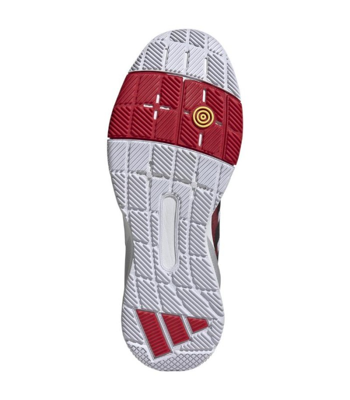 Tenis Adidas Crazyquick LS Padel Branco Preto Vermelho | IPONTENNIS