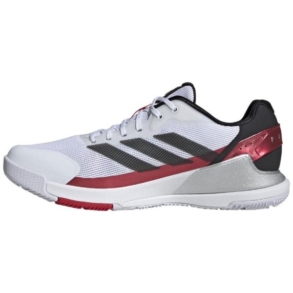 Tenis Adidas Crazyquick LS Padel Branco Preto Vermelho | IPONTENNIS
