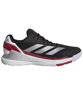 Adidas Crazyquick LS Padel Shoes Black Silver Red | IPONTENNIS