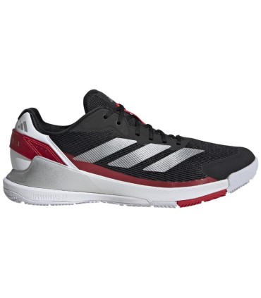 Tenis Adidas Crazyquick LS Padel Preto Prata Vermelho | IPONTENNIS