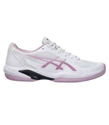 Tenis Asics Solution Swift FF 2 Clay Branco Rosa Ube Mulher | IPONTENNIS