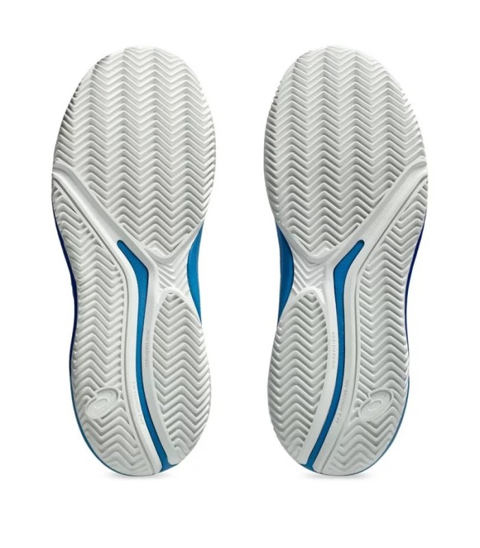 Asics Gel Challenger 14 Clay White Blue Women's Shoes | IPONTENNIS