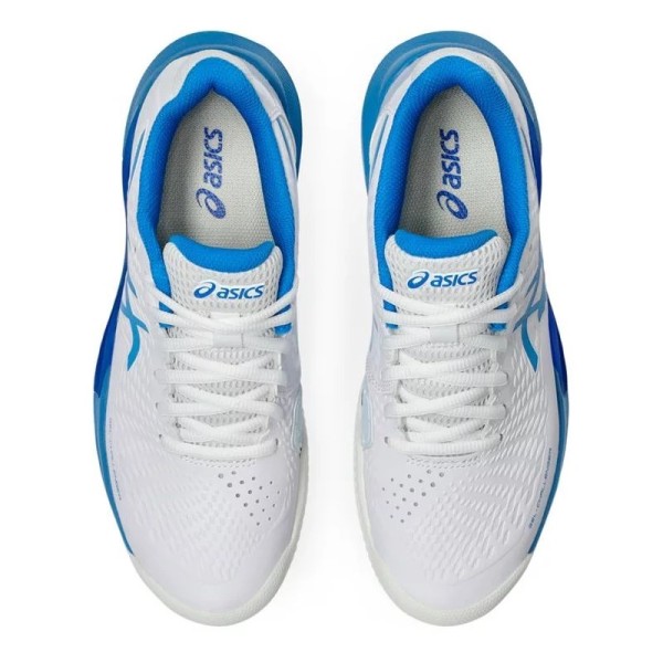 Tenis Asics Gel Challenger 14 Clay Branco Azul Mulher | IPONTENNIS