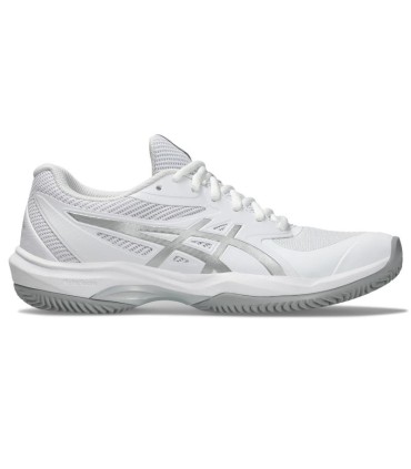Asics Game FF Clay White Silver Women's Shoes | IPONTENNIS