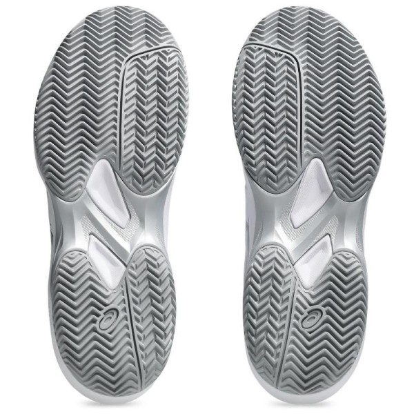 Asics Game FF Clay White Silver Women's Shoes | IPONTENNIS