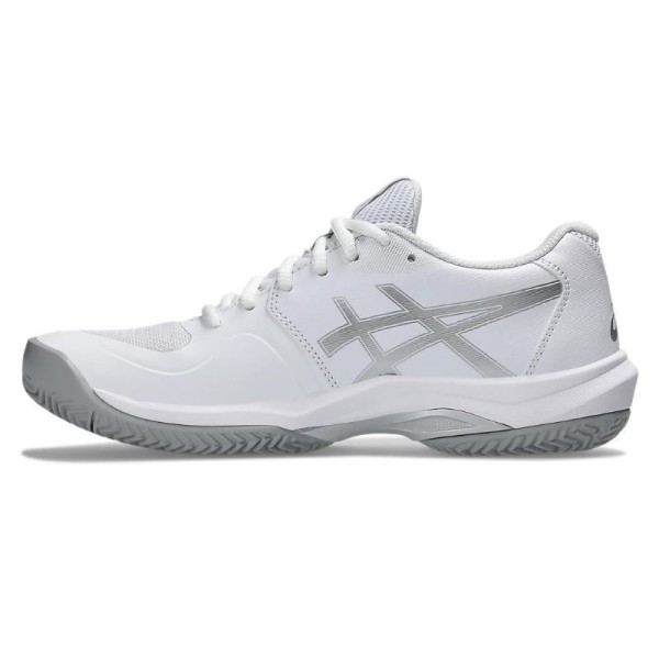 Zapatillas Asics Game FF Clay Blanco Plata Mujer Oferta + Barato 3
