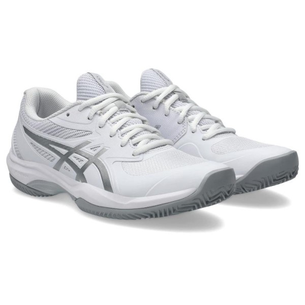 Zapatillas Asics Game FF Clay Blanco Plata Mujer Oferta + Barato 5