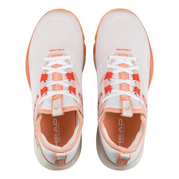 Head Motion Pro White Coral Women's Shoes | IPONTENNIS