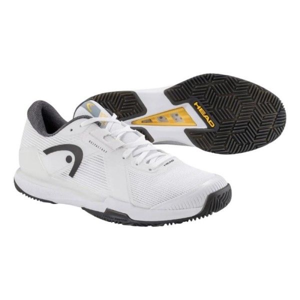 Head Sprint Pro 4.0 White Black shoes | IPONTENNIS