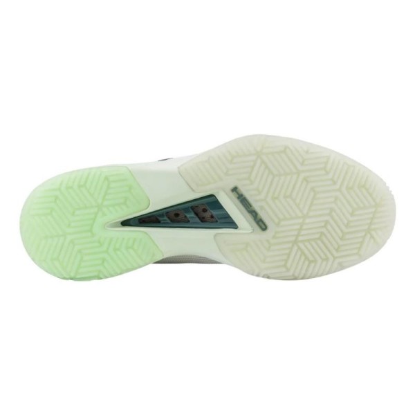 Head Sprint Pro 4.0 White Green Women's Shoes | IPONTENNIS