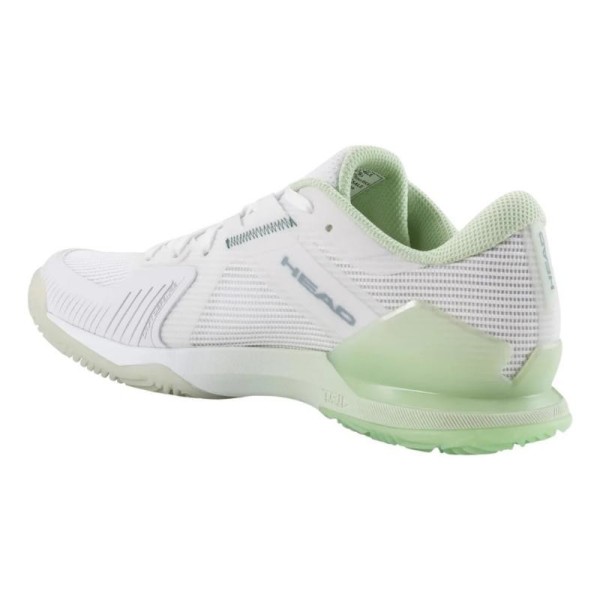 Zapatillas Head Sprint Pro 4.0 Blanco Verde Mujer Oferta + Barato 3