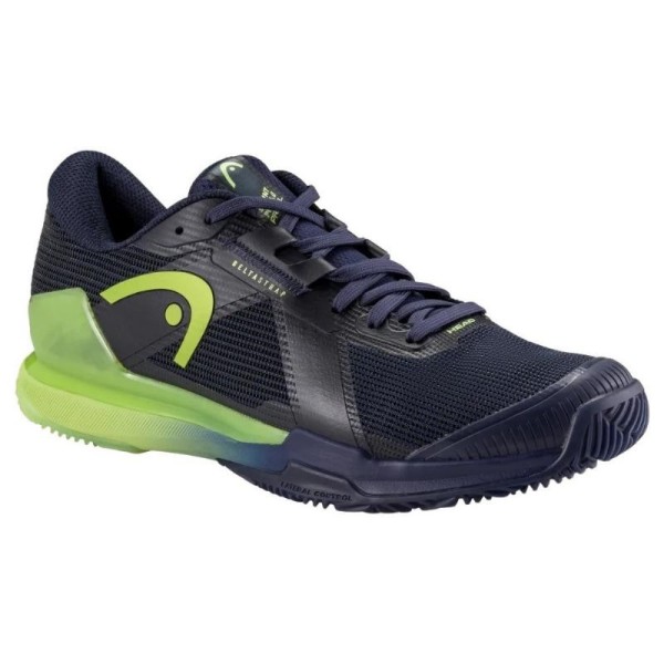 Zapatillas Head Sprint Pro 4.0 Padel Azul Marino Lima Oferta + Barato 1