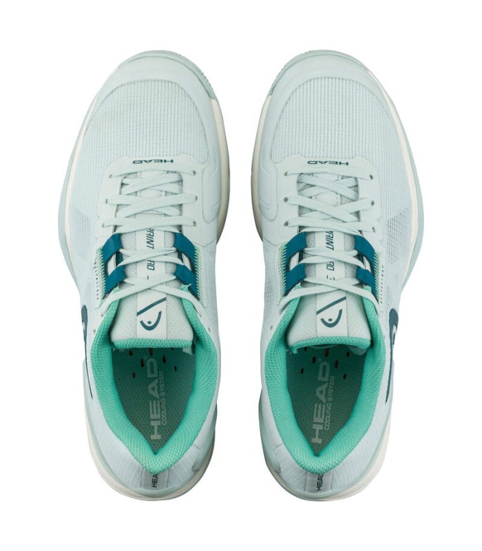 Zapatillas Head Sprint Pro 3.5 Clay Aqua Teal Mujer Oferta + Barato 2