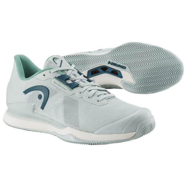 Zapatillas Head Sprint Pro 3.5 Clay Aqua Teal Mujer Oferta + Barato 5