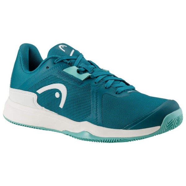 Head Sprint Team 3.5 Clay Blue Stone White Women's Shoes | IPONTENNIS