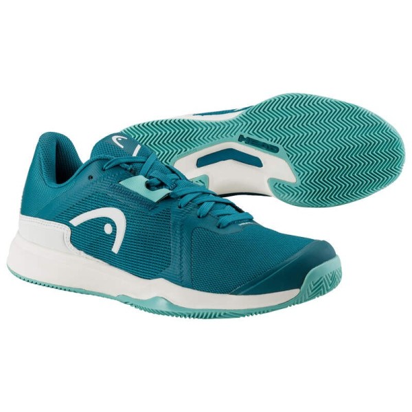 Zapatillas Head Sprint Team 3.5 Clay Azul Stone Blanco Mujer Oferta + Barato 4